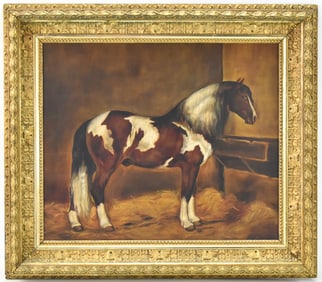 EQUINE PORTRAIT OIL PAINTING
