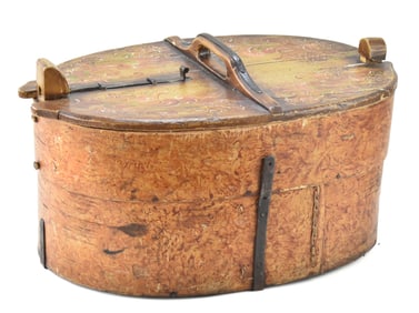 SWEDISH TINE BOX FROM THE FOGELBO ESTATE