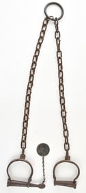 REPRODUCTION SLAVE SHACKLES