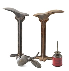 COLLECTION OF ANTIQUE ENTERPRISE MFG. COBBLER'S TOOLS & MORE