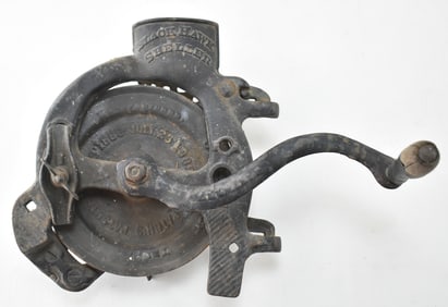 19TH C. BLACK HAWK CORN SHELLER
