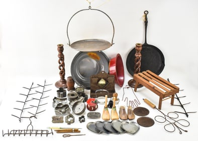ASSORTED KITCHEN & HOUSEHOLD ITEMS