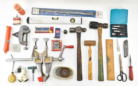 ASSORTED VINTAGE TOOLS