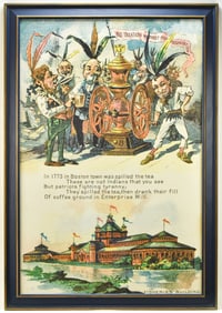 ENTERPRISE MFG. CO. TRADE CARD POSTER