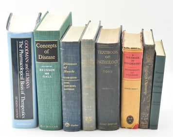 VINTAGE MEDICAL TITLES: MYCOLOGY, TUBERCULOSIS, PSYCHIATRY