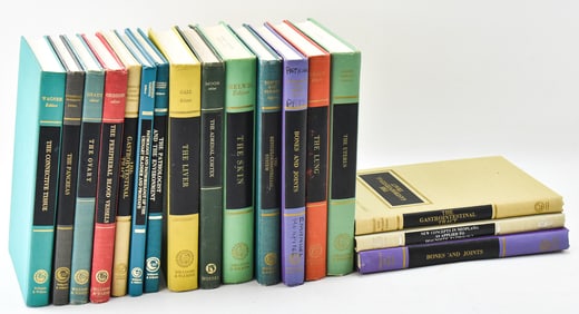 18 VINTAGE MEDICAL TITLES: ANATOMY & PATHOLOGY