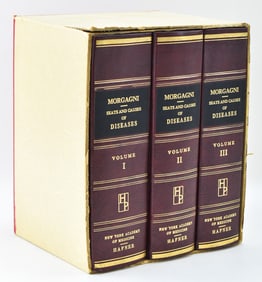 MORGAGNI 'THE SEATS AND CAUSES OF DISEASES' THREE VOLUME SET