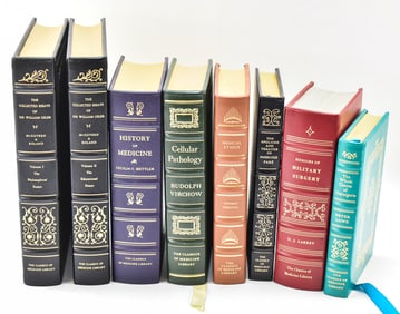 THE CLASSICS OF MEDICINE LIBRARY - 8 TITLES: MEDICINE, ETHICS, MILITARY SURGERY