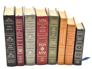 THE CLASSICS OF MEDICINE LIBRARY - 8 TITLES: MEDICAL ESSAYS, DISEASES, TREATISES, & MORE