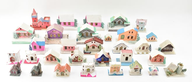 PUTZ CHRISTMAS HOUSES & CHURCHES