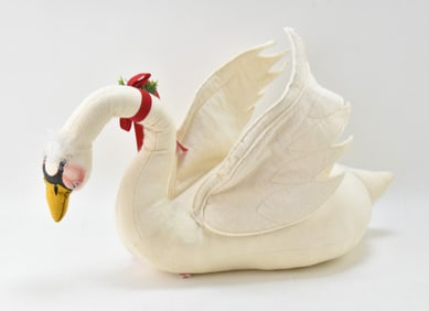 1989 ANNALEE CHRISTMAS SWAN