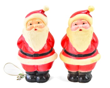 UNION PRODUCTS BLOW MOLD TABLETOP SANTAS