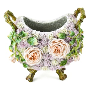 19TH CENTURY MEISSEN SCHOOL CENTERPIECE BOWL