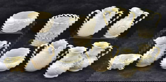 COLLECTION OF BELLEEK PORCELAIN