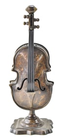 CASTILIAN 'VIOLIN ON STAND' SCULPTURE