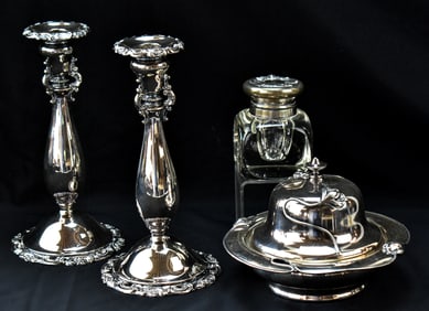 ASSORTED SILVER PLATED TABLEWARE