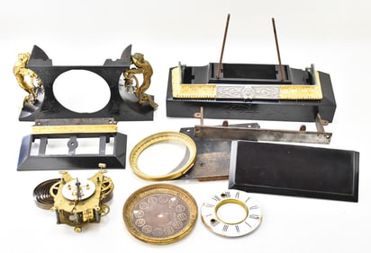 C. 1900 VICTORIAN ANSONIA CLOCK CO. 'ROSALIND' MANTEL CLOCK