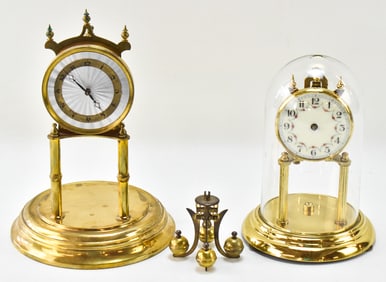 PAIR OF ANNIVERSARY CLOCKS