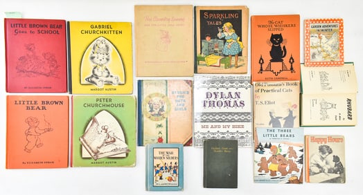 T.S. ELIOT 'OLD POSSUM'S BOOK OF PRACTICAL CATS' & MORE VINTAGE CHILDREN BOOKS