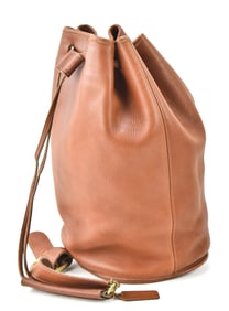 VINTAGE COACH BIXBY LEATHER BUCKET BAG