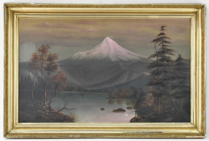 MT. HOOD LANDSCAPE OIL PAINTING