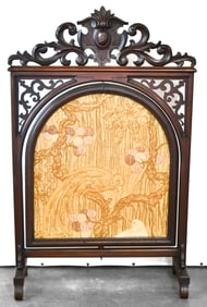 VICTORIAN FIREPLACE SCREEN