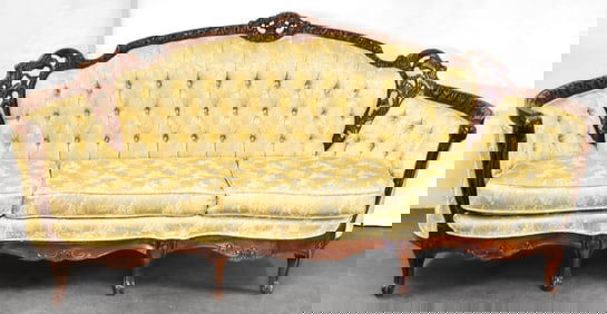 VINTAGE VICTORIAN STYLE SOFA