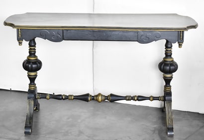 JACOBEAN-STYLE CONSOLE TABLE; EARLY 20TH CENTURY