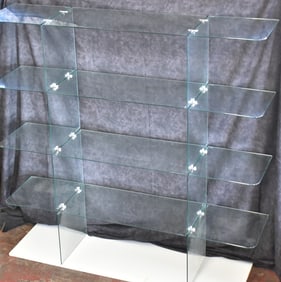 SIGNATURE SERIES GLASS MODULAR SHELVING DISPLAY