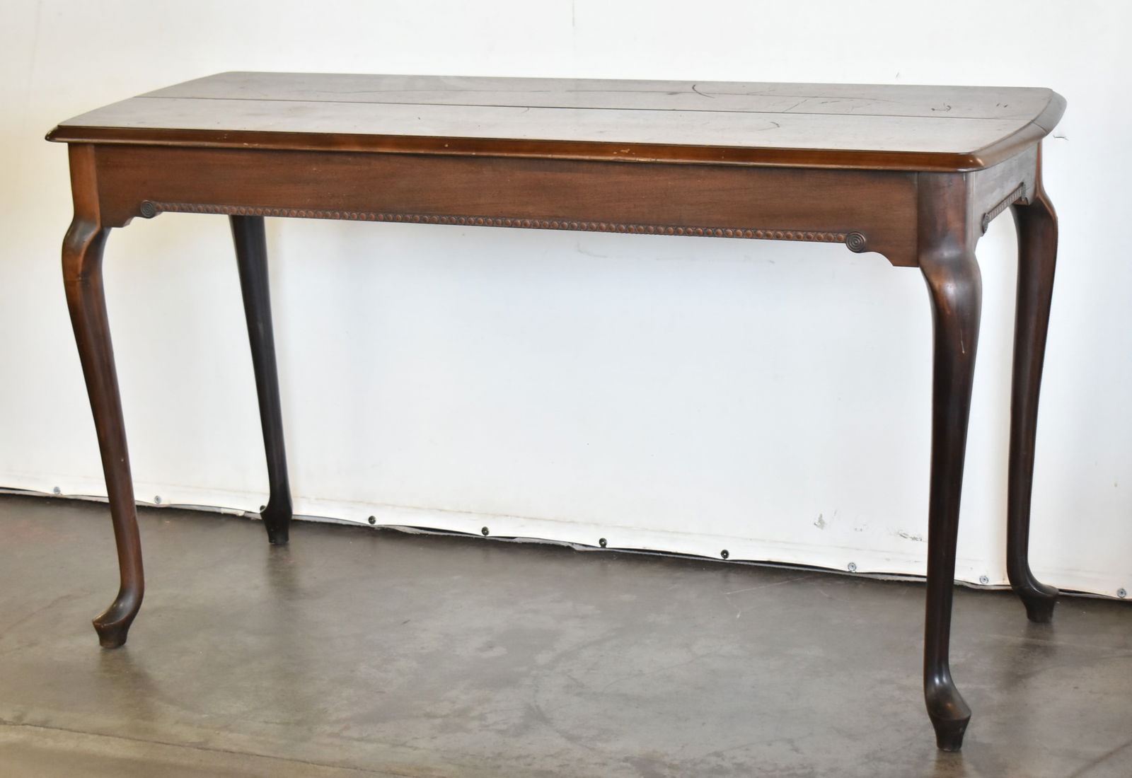 VINTAGE CONSOLE TABLE; EARLY 20TH CENTURY (1 of 4)