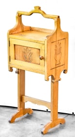 PRIMITIVE PINE SMOKING STAND