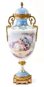 SEVRES-STYLE PORCELAIN VASE