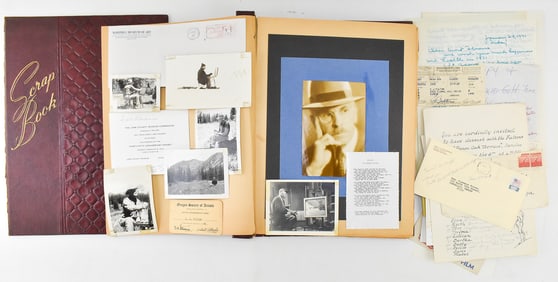 CYRUS JAMES FULTON SCRAP BOOK