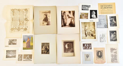 FINE ART PRINTS OF HISTORICAL FIGURES AND ARTWORKS: ALTAR OF AUGUSTINIANS, DANTE ALIGHIERI, BACH