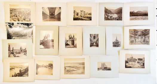 LATE 19TH CENTURY GLOBAL TRAVEL PHOTOGRAPHY: DEAD SEA, NOTRE DAME, AND MORE