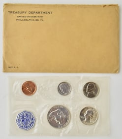 1957 PHILADELPHIA TREASURY DEPARTMENT PROOF SET