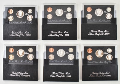 1990s SILVER PROOF SETS