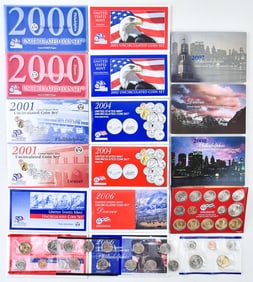 2000s UNCIRCULATED UNITED STATES MINT SETS