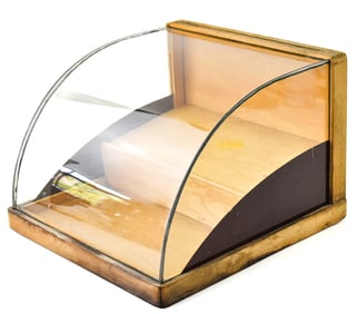 TWO-TIER GENERAL STORE DISPLAY CASE