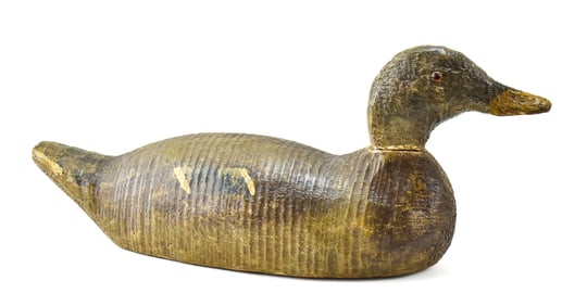 EARLY 20TH CENTURY MALLARD DRAKE DECOY