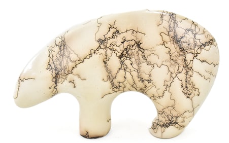NAVAJO HORSEHAIR BEAR SCULPTURE