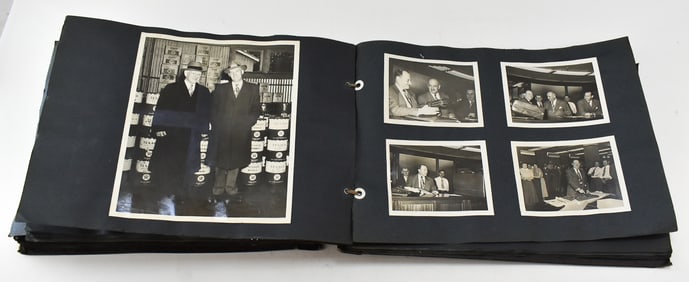 FRED COLLINS (ATTR.) MARFAK-TEXACO PHOTOGRAPH ALBUM, EARLY 20TH CENTURY