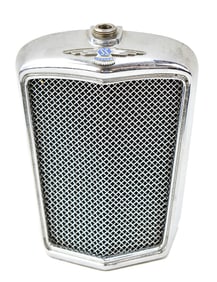 JAGUAR SS GRILL RADIATOR CHROME DECANTER