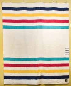 VINTAGE WHITNEY FOUR POINT WOOL BLANKET
