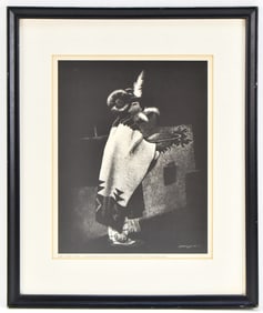'THE CORN GIRL' PRINT BY BARTON WRIGHT