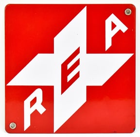 CIRCA 1970s-80s RAILWAY EXPRESS AGENCY SIGN