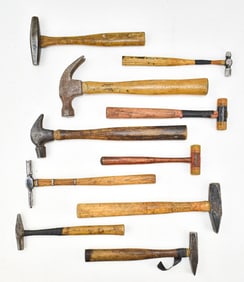 COLLECTION OF VINTAGE HAMMERS