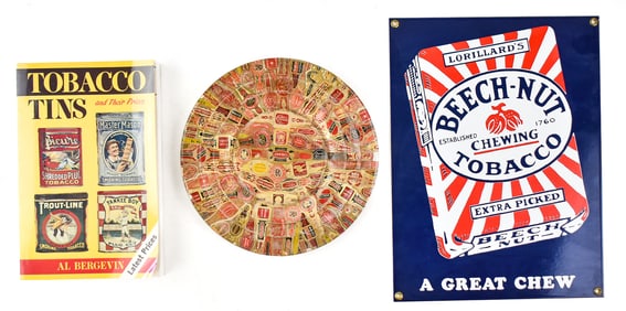 ASSORTMENT OF TOBACCO ADVERTISING ITEMS