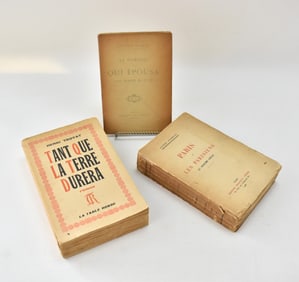 FRENCH ANTIQUE & VINTAGE BOOKS: ANATOLE FRANCE, ALFRED FRANKLIN, HENRI TROYAT