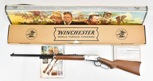 1969 THEODORE ROOSEVELT COMMEMORATIVE EDITION WINCHESTER MODEL 94 IN .30-30